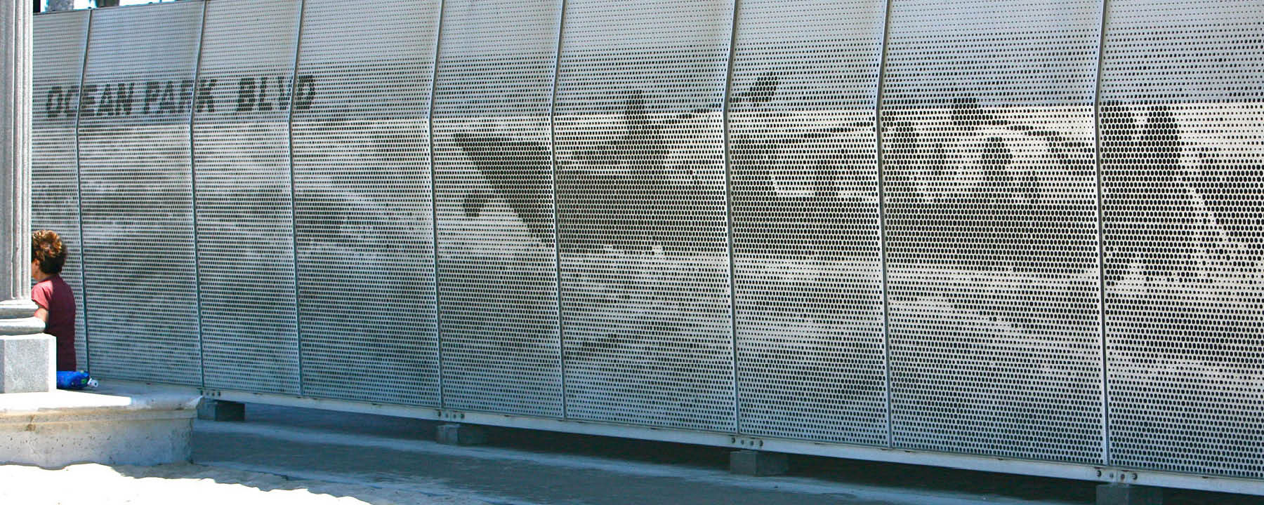 Exterior Perforated Metal Panels Graphic Perf Solutions Exterior