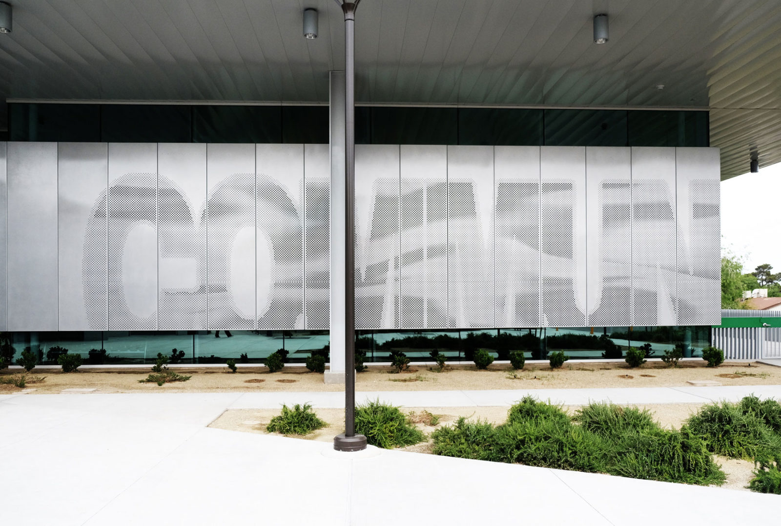 Exterior Perforated Metal Panels Graphic Perf® Solutions Exterior 2944