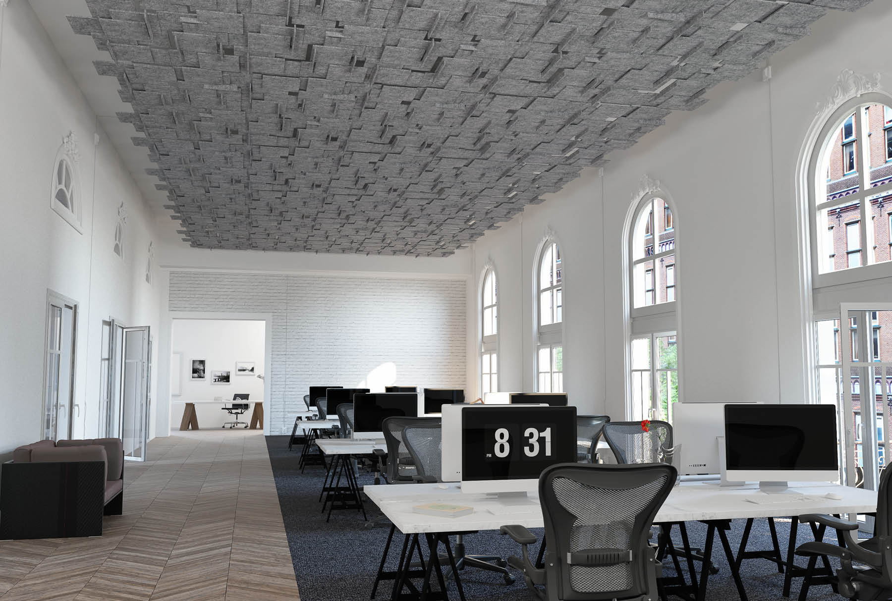 Acoustic Ceiling Tiles That Achieve Both Performance And Beauty
