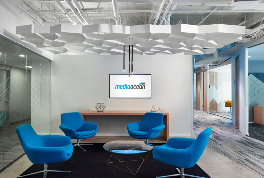 Arktura Atmosphera® Pulse installed in Media Ocean office