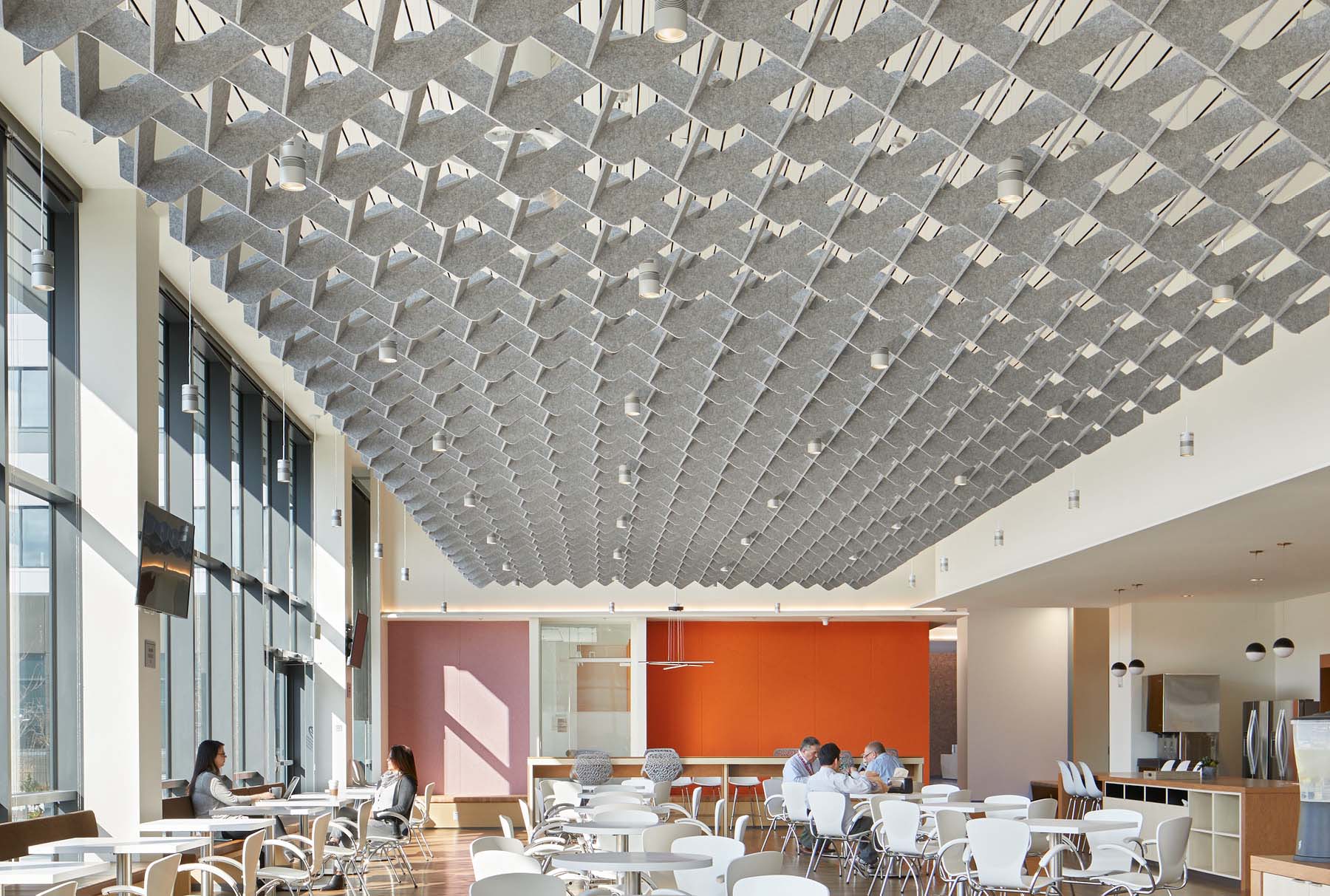 Arktura Softgrid Wave Standard Ceiling Systems Acoustical