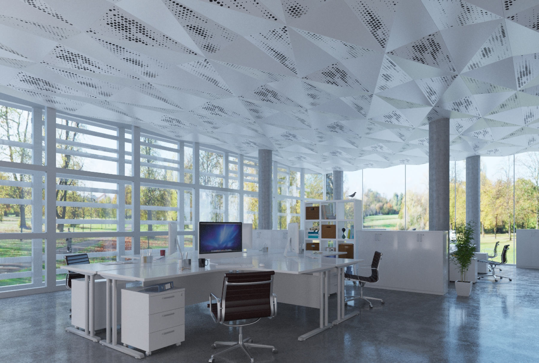 Arktura Delta Drop 2x4 Standard Ceiling Systems Acoustical