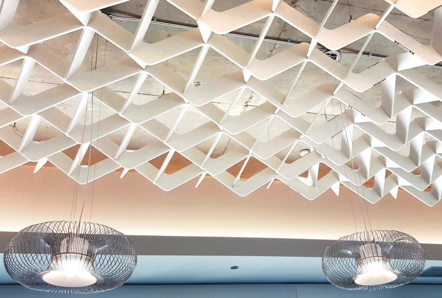 SoftGrid® Wave acoustical system close up