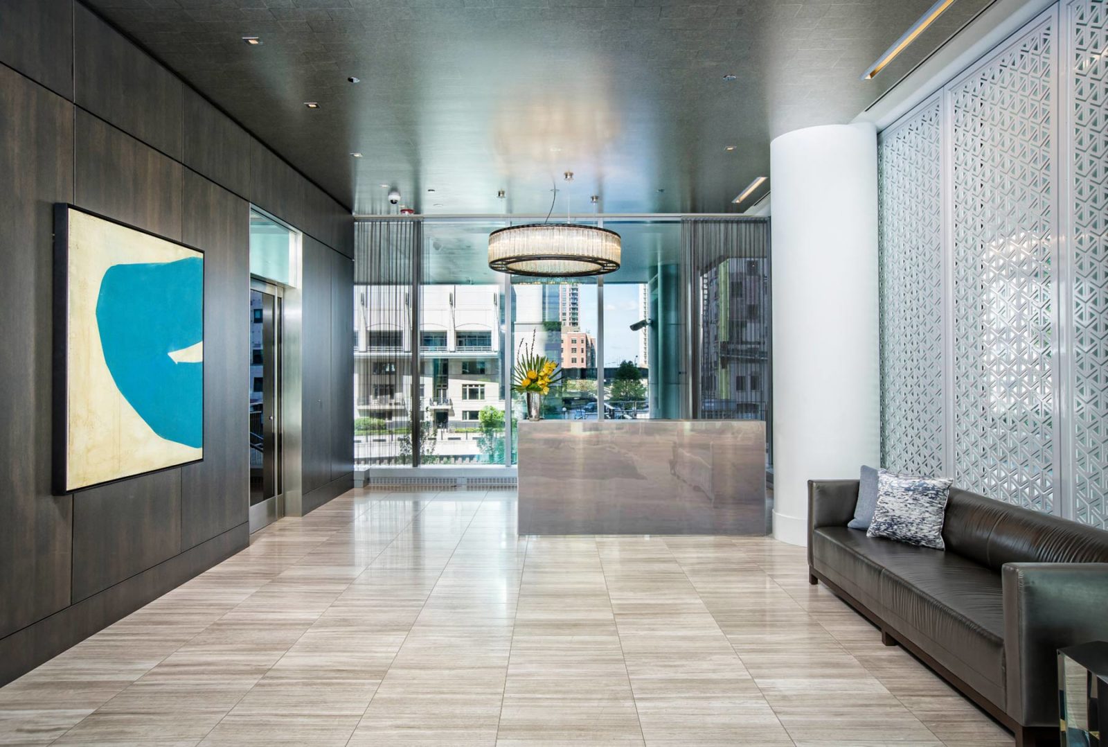 Arktura Solution Studio perforated screen for Wolf Point