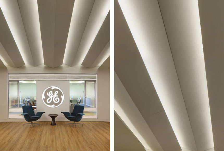 Arktura Solution Studio ceiling in GE Health