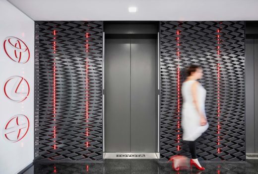 Arktura Solution Studio perforated wall for Toyota