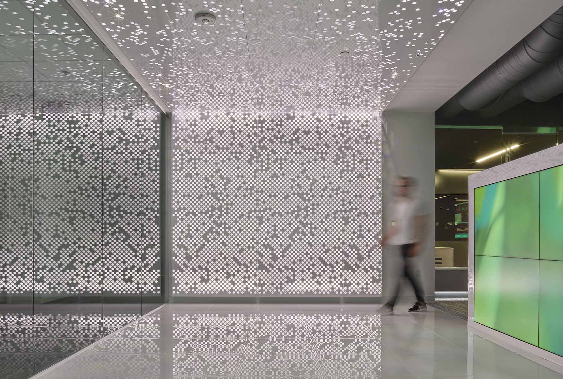 Arktura Graphic Perf® Standard Panels Cluster Standard Ceiling