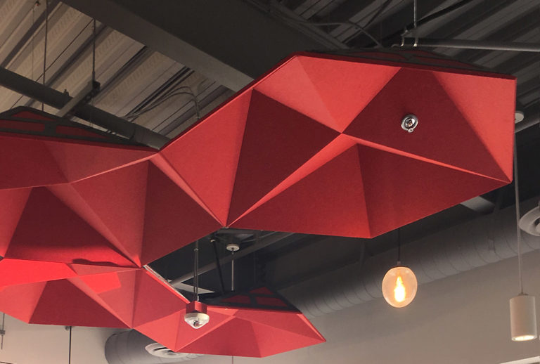 Acoustic Ceiling Clouds Considerations and Design Ideas Arktura