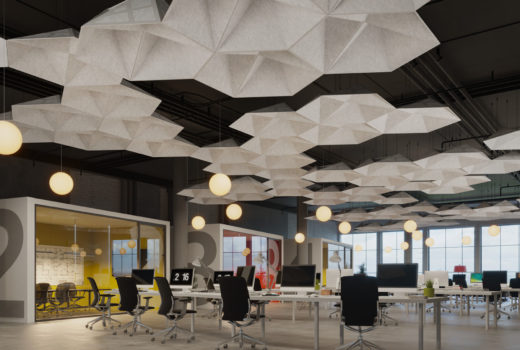 Acoustic Ceiling Clouds: Considerations and Design Ideas - Arktura