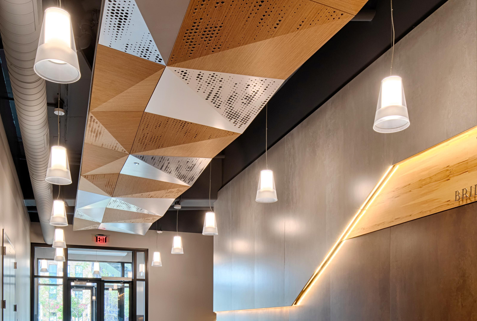 Acoustic Control: Two Ways - Wood Acoustic Ceiling Panels