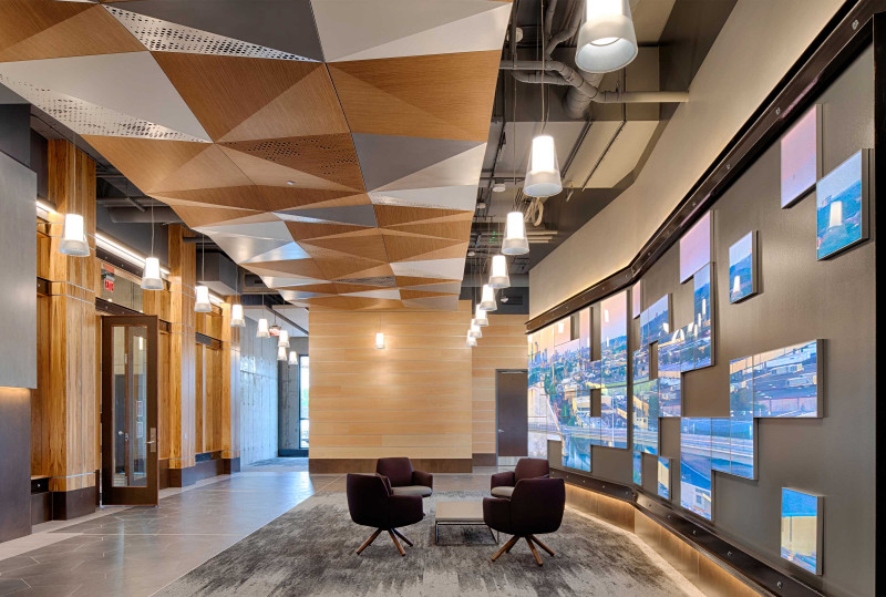 Floating Ceiling Panels - Arktura Delta Drop Floating Ceiling Panels - Arktura Delta Drop