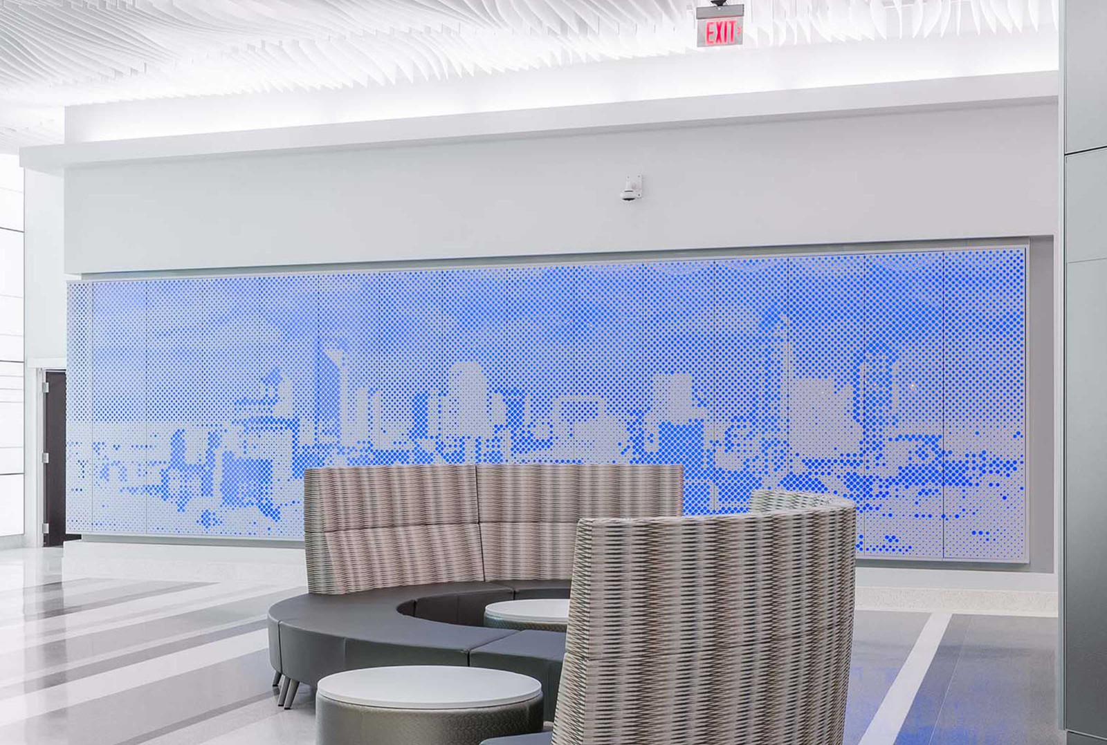 Perforated Wall And Panel System Vapor® Graphic Perf® 1983