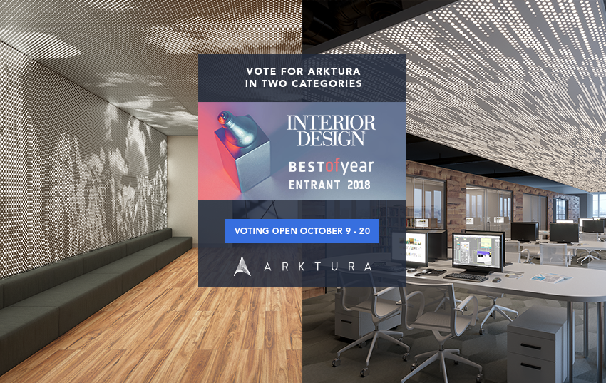 Arktura Showcased In Two Categories For Interior Design S