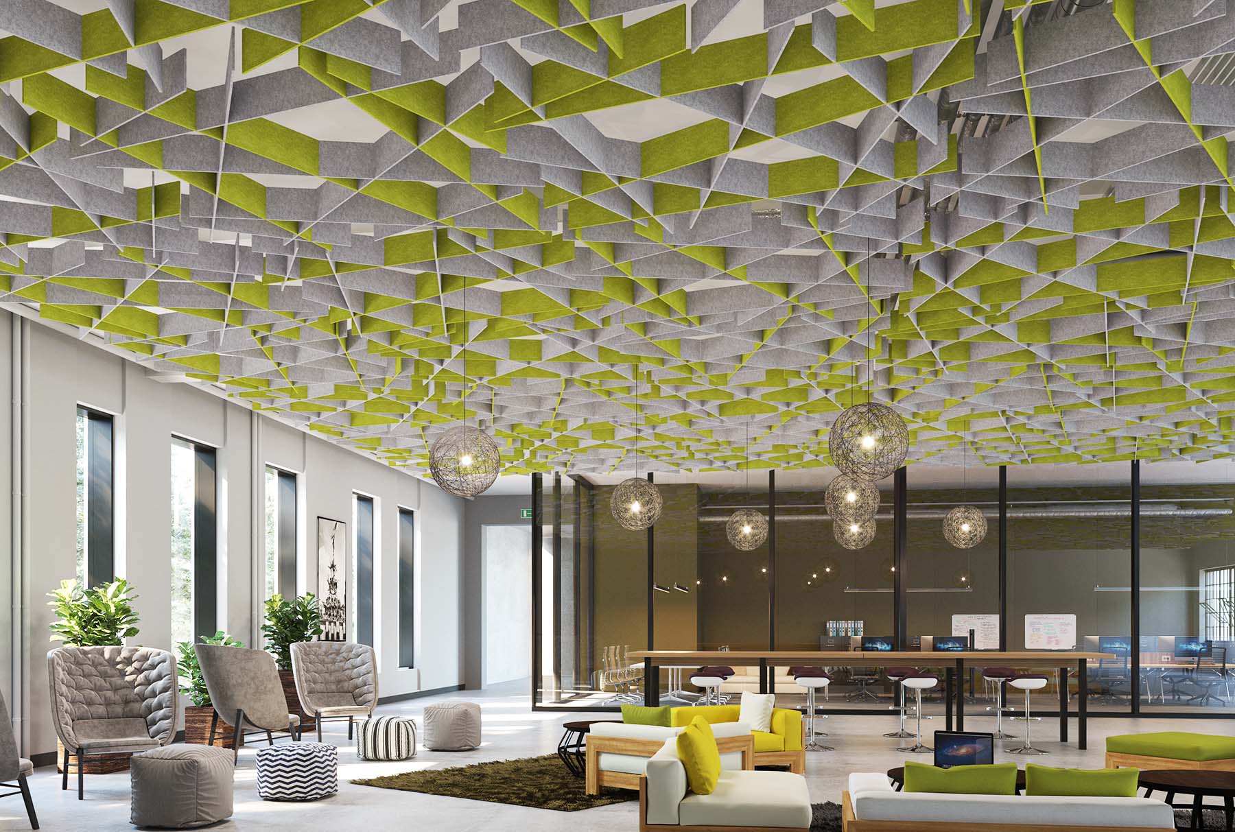 Arktura SoftGrid® - Switch - Standard Ceiling Systems – Acoustical