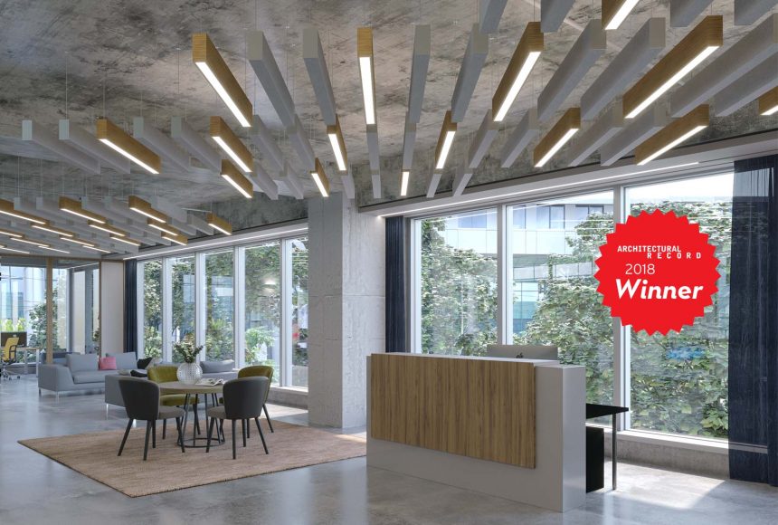 Introducing SoundBar™ AllInOne Acoustical Baffle & Lighting System Arktura