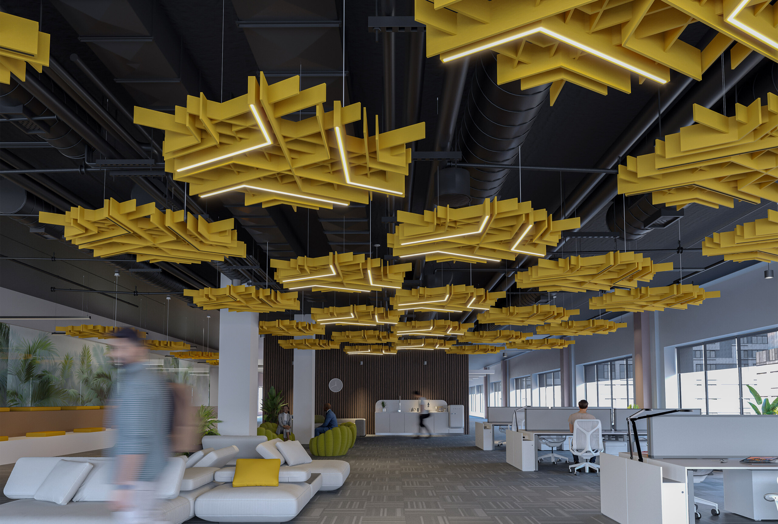 morrow trust 158㎝× FLUX size L Arktura SoftGrid® - Flux - Standard Ceiling Systems – Acoustical