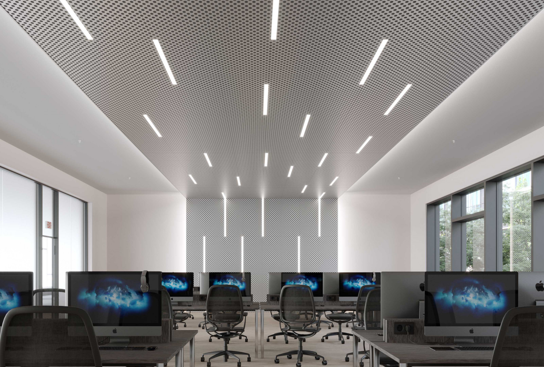 Acoustic Lighting: 5 Ceiling Panel Styles and Options