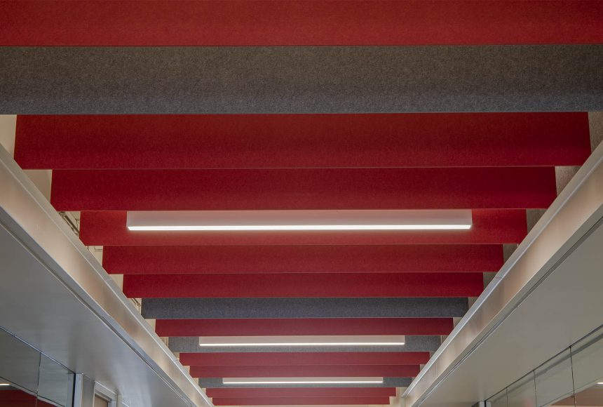 Acoustic Ceiling Fins System Arktura SoundEdge®