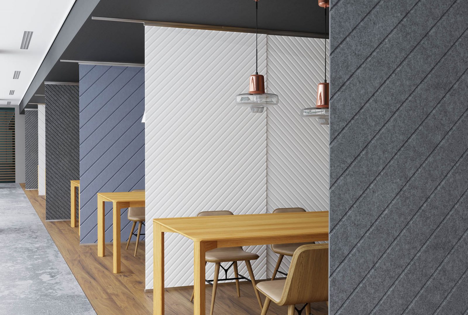 Arktura SoftScreen Groove Angled