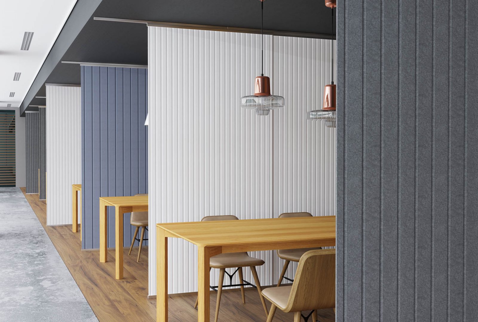 Arktura SoftScreen Groove Angled