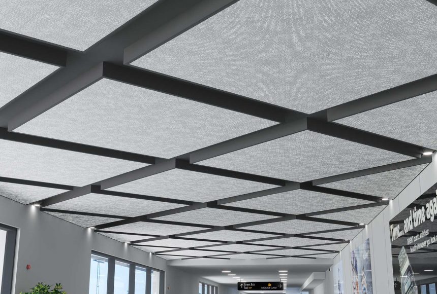 Floating Ceiling Panels - Arktura Particle Ion