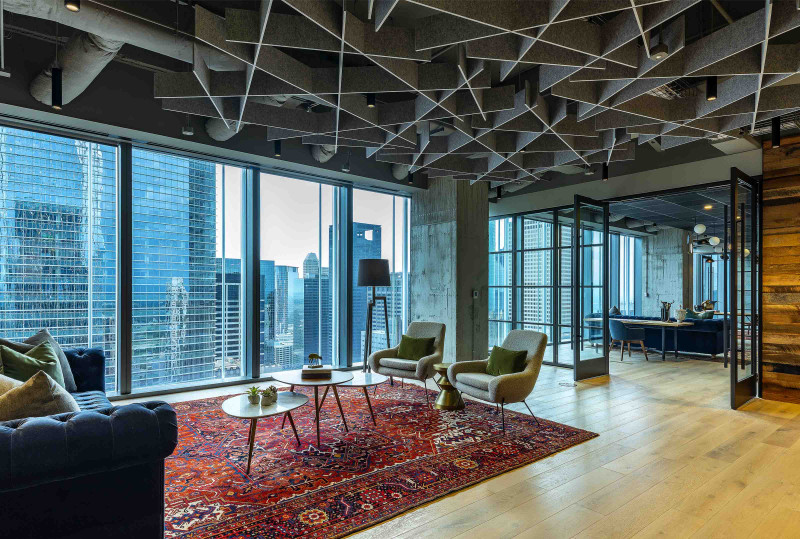 “Financial Services” Houston, TX, HOK, G. Lyon Photography Inc. Featuring: SoftGrid by Arktura