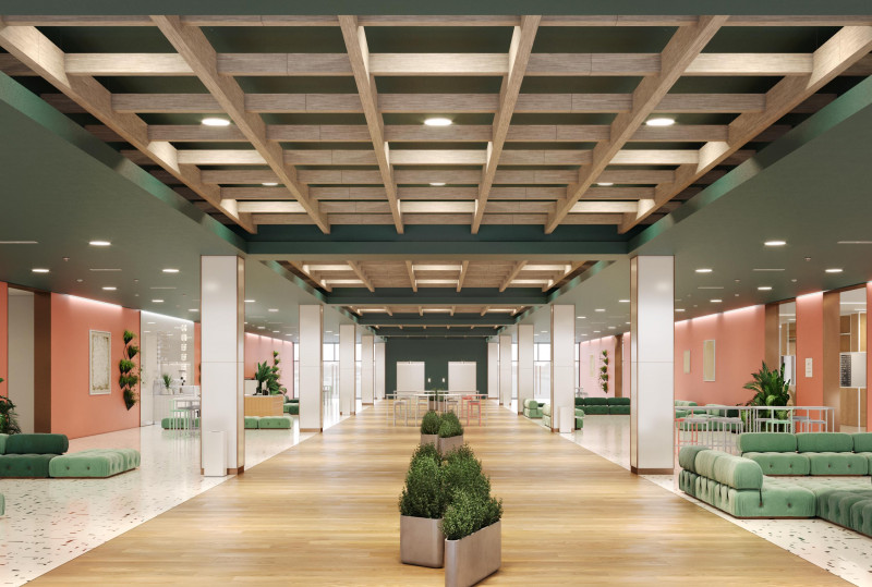 6 Benefits to Use Trellis Ceiling in a Commercial Space