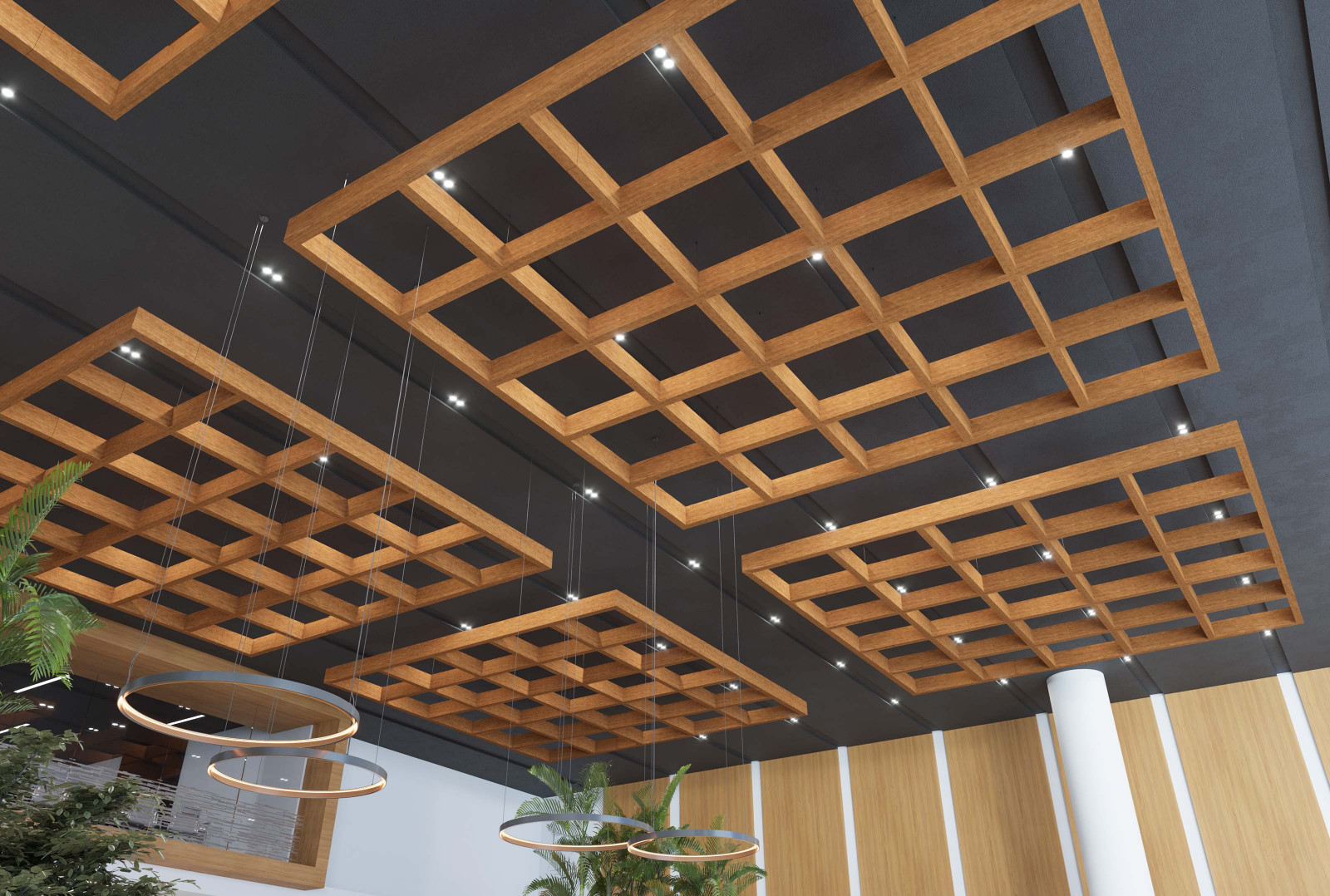 Arktura SoftSpan 48 Trellis Ceiling