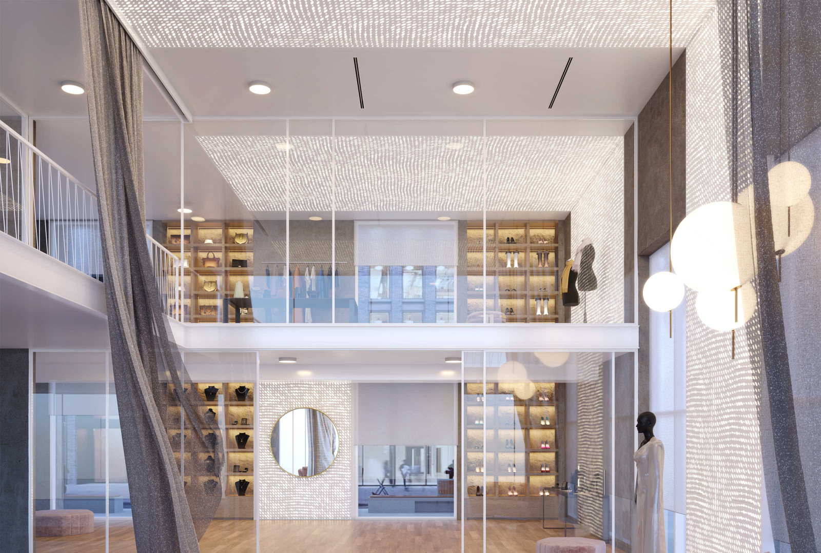 Torsion Spring Panel System - Arktura Vapor® Breeze