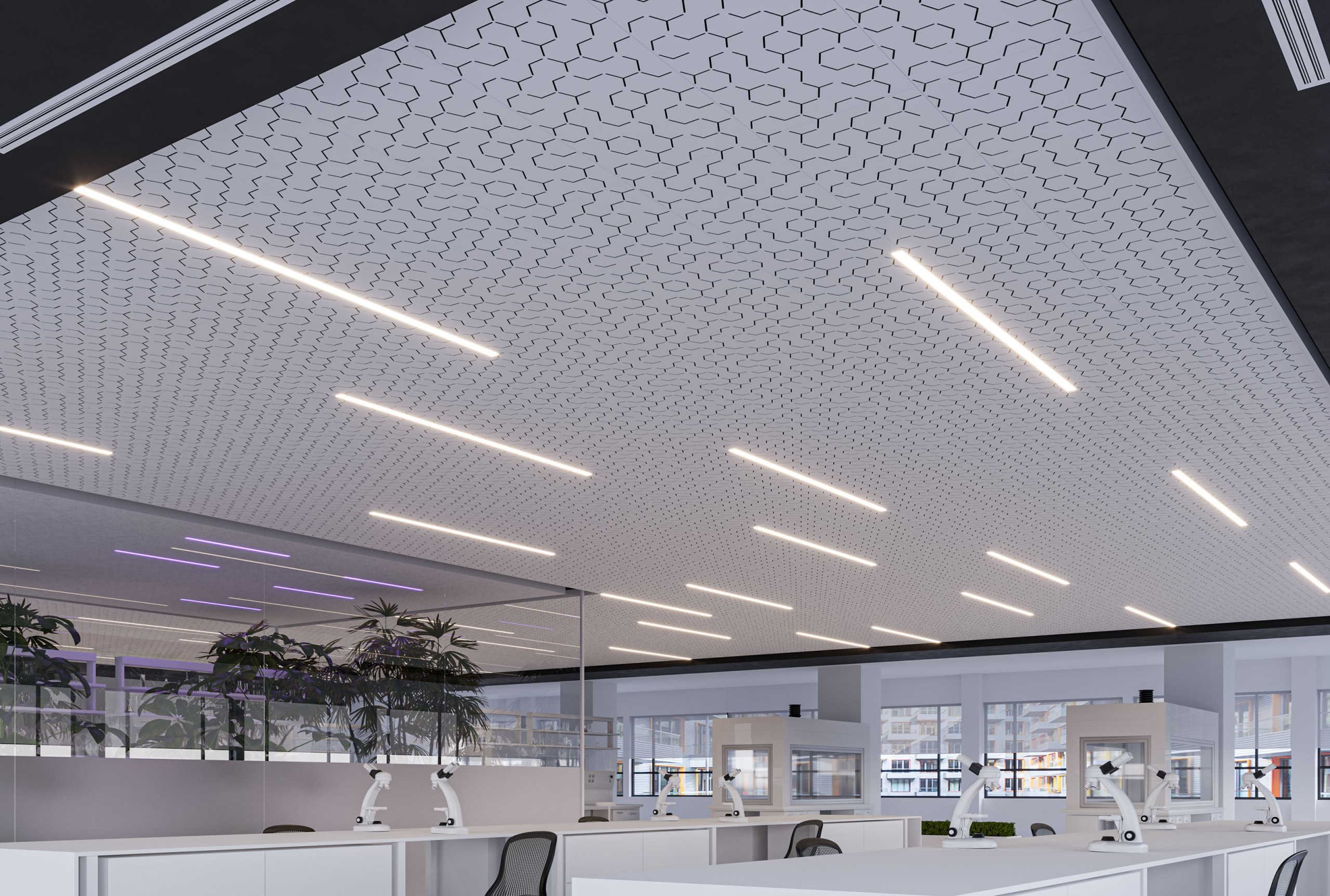 Fremme patois renovere Acoustic Lighting: 5 Ceiling Panel Styles and Options