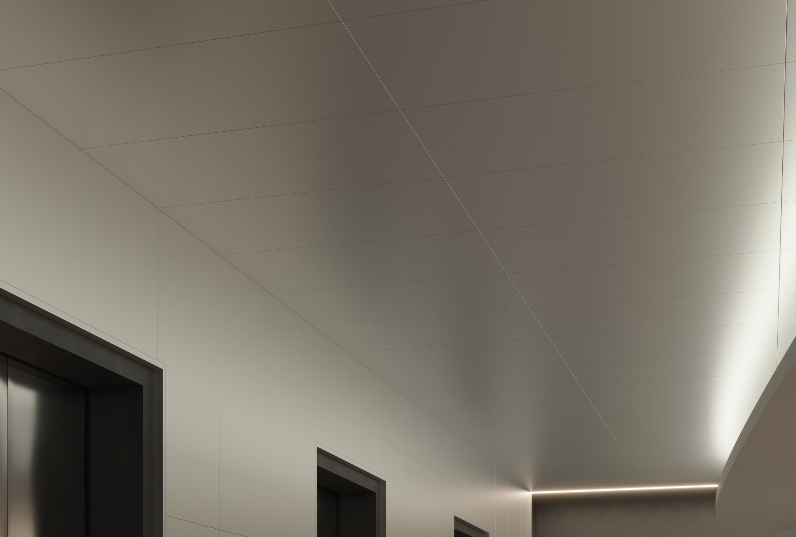 Vapor® Solid 2’x4’ Torsion Spring Ceiling & Wall Panels